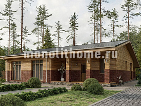 Проект дома Сибиряк — 1